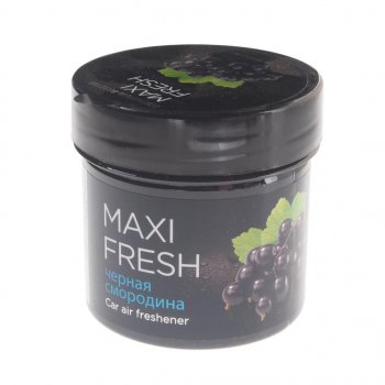 153 р. Ароматизатор на панель приборов гелевый (черная смородина) 100г MAXI FRESH MAXI FRESH cmf-118  с доставкой в г. Майкоп. Увеличить фотографию 1