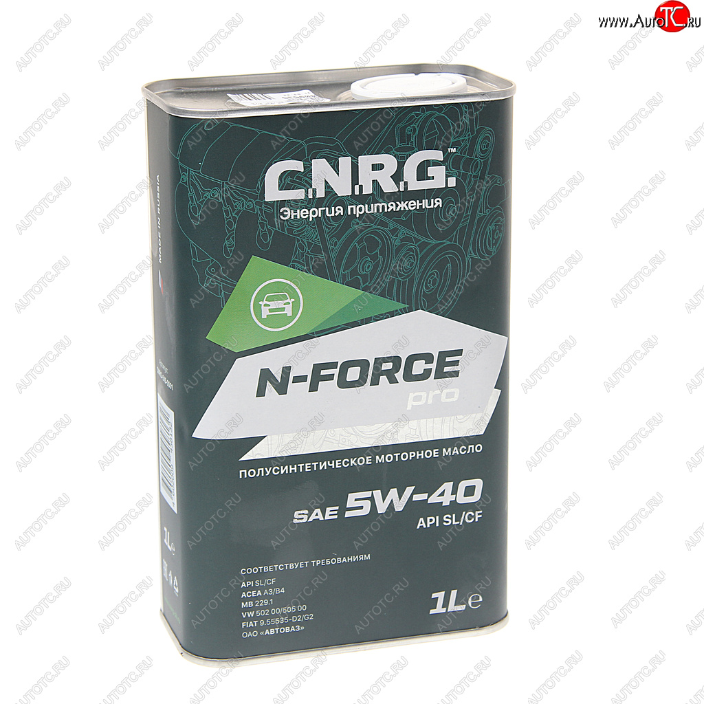 329 р. Масло моторное N-Force Pro SLCFA3B4 5W40 псинт.1л CNRG CNRG cnrg-016-0001p  с доставкой в г. Майкоп
