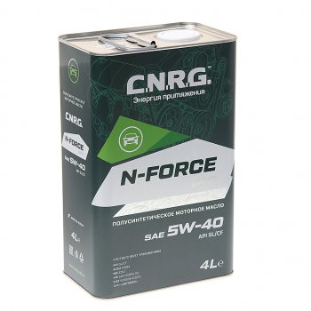 1 299 р. Масло моторное N-Force Pro SLCFA3B4 5W40 псинт.4л CNRG CNRG cnrg-016-0004p  с доставкой в г. Майкоп. Увеличить фотографию 1