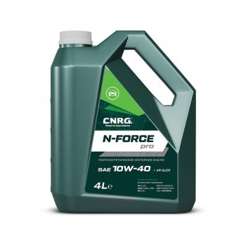 1 159 р. Масло моторное N-Force Pro SLCFA3B4 10W40 псинт.4л CNRG CNRG cnrg-017-0004p  с доставкой в г. Майкоп. Увеличить фотографию 1