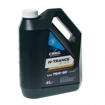 2 679 р. Масло трансмиссионное N-Trance GL-45 75W90 синт.4л CNRG CNRG cnrg-039-0004p  с доставкой в г. Майкоп. Увеличить фотографию 1