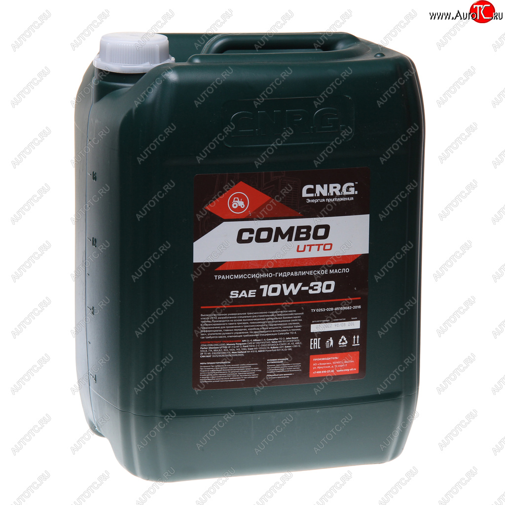5 999 р. Масло трансмиссионно-гидравлическое Combo UTTO 10W30 мин.20л CNRG CNRG cnrg-057-0020  с доставкой в г. Майкоп