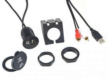 859 р. Разъем-переходник USB INCAR INCAR con usb-aux  с доставкой в г. Майкоп. Увеличить фотографию 4
