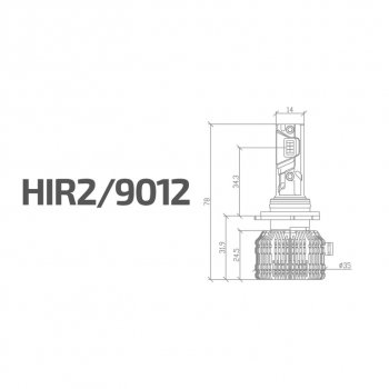 6 999 р. Лампа светодиодная 12V HIR2 PX22d бокс (2шт.) MTF MTF cph2k6  с доставкой в г. Майкоп. Увеличить фотографию 5