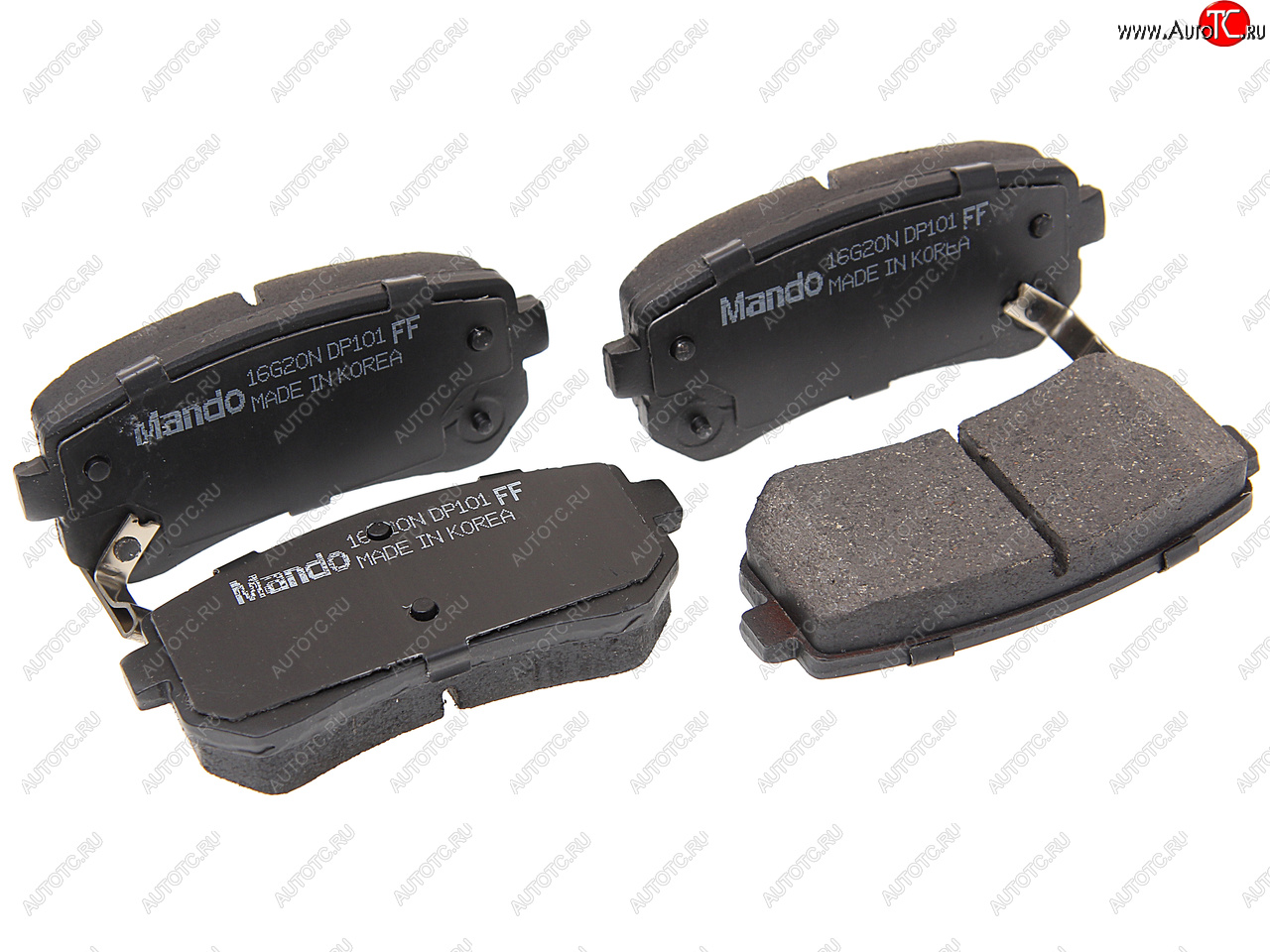 659 р. Колодки тормозные HYUNDAI Accent (06-),i30 KIA Ceed,Rio (05-) задние (ceramic) (4шт.) MANDO MANDO cph35ns MANDO cph35ns  с доставкой в г. Майкоп