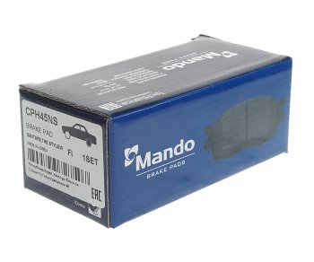 2 199 р. Колодки тормозные HYUNDAI Santa Fe (10-) KIA Sorento (09-) задние (ceramic) (4шт.) MANDO MANDO cph45ns MANDO cph45ns  с доставкой в г. Майкоп. Увеличить фотографию 2