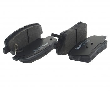 2 199 р. Колодки тормозные HYUNDAI Santa Fe (10-) KIA Sorento (09-) задние (ceramic) (4шт.) MANDO MANDO cph45ns MANDO cph45ns  с доставкой в г. Майкоп. Увеличить фотографию 1
