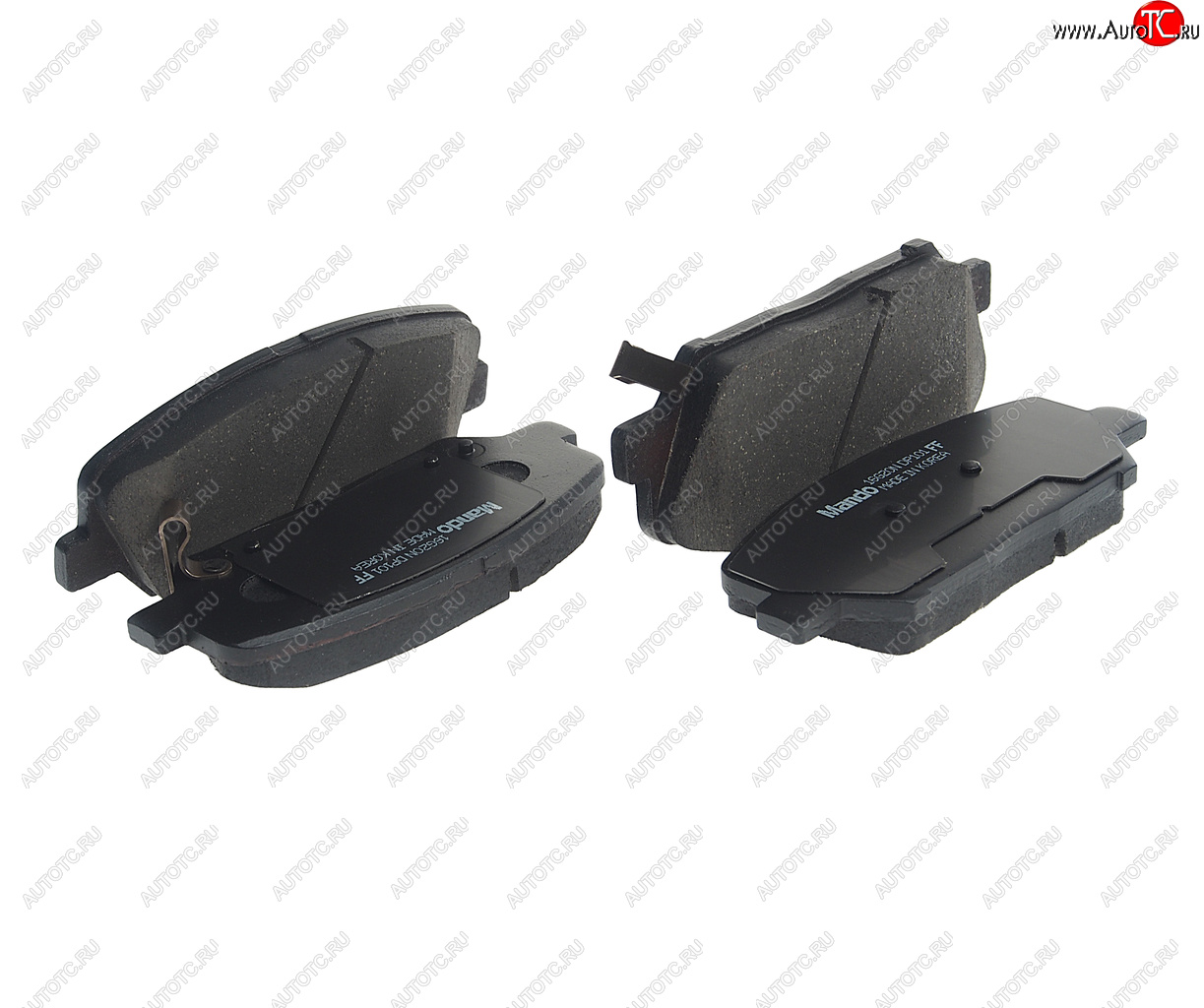 1 149 р. Колодки тормозные передние R16 ceramic (4шт.) MANDO KIA Ceed 2 JD рестайлинг универсал (2015-2018)  с доставкой в г. Майкоп