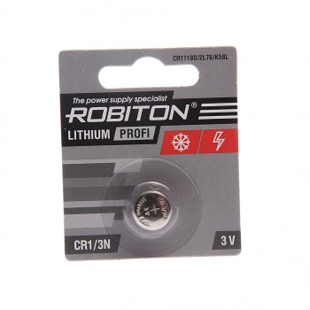 349 р. Батарейка CR13N 3V (вебасто) блистер (1шт.) ROBITON ROBITON cr13n bl1  с доставкой в г. Майкоп. Увеличить фотографию 1