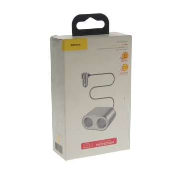 869 р. Разветвитель прикуривателя 2-х гнездовой 12-24V 2USB BASEUS BASEUS crdyq-0s BASEUS crdyq-0s  с доставкой в г. Майкоп. Увеличить фотографию 3