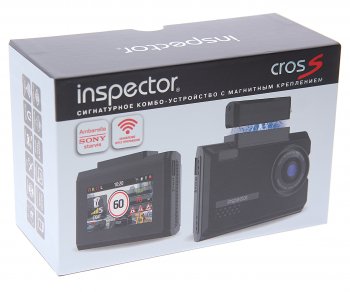 21 849 р. Видеорегистратор с радар-детектором GPS INSPECTOR INSPECTOR cross  с доставкой в г. Майкоп. Увеличить фотографию 5