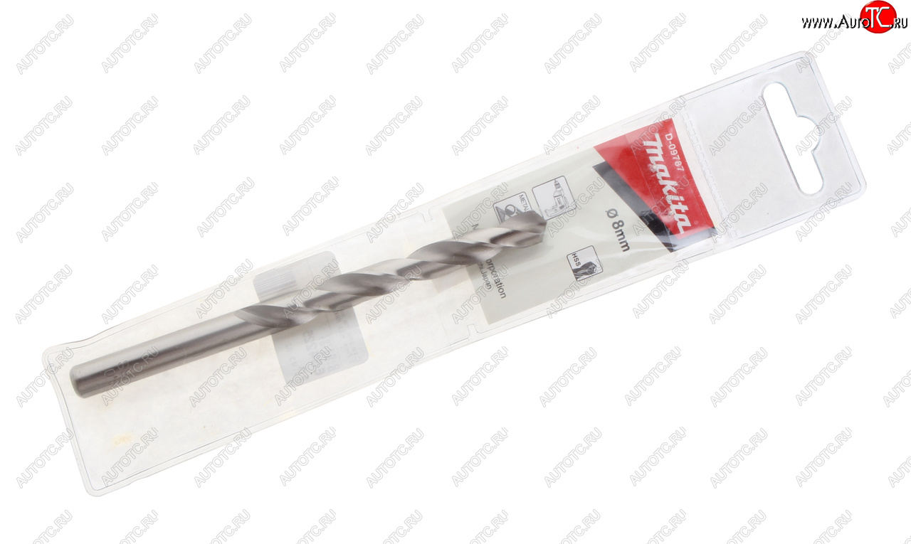 299 р. Сверло по металлу 8.0х117мм HSS MAKITA MAKITA d-09787  с доставкой в г. Майкоп