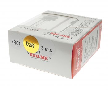 1 949 р. Лампа ксеноновая D2R 4300K (2шт.) SHO-ME SHO-ME d2r 4300k  с доставкой в г. Майкоп. Увеличить фотографию 4