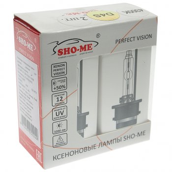 2 699 р. Лампа ксеноновая D4S 4300K (2шт.) SHO-ME SHO-ME d4s 4300k  с доставкой в г. Майкоп. Увеличить фотографию 3