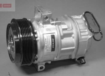 9 649 р. Компрессор SUZUKI SX4 (06-) кондиционера DENSO DENSO dcp09017 DENSO dcp09017  с доставкой в г. Майкоп. Увеличить фотографию 1