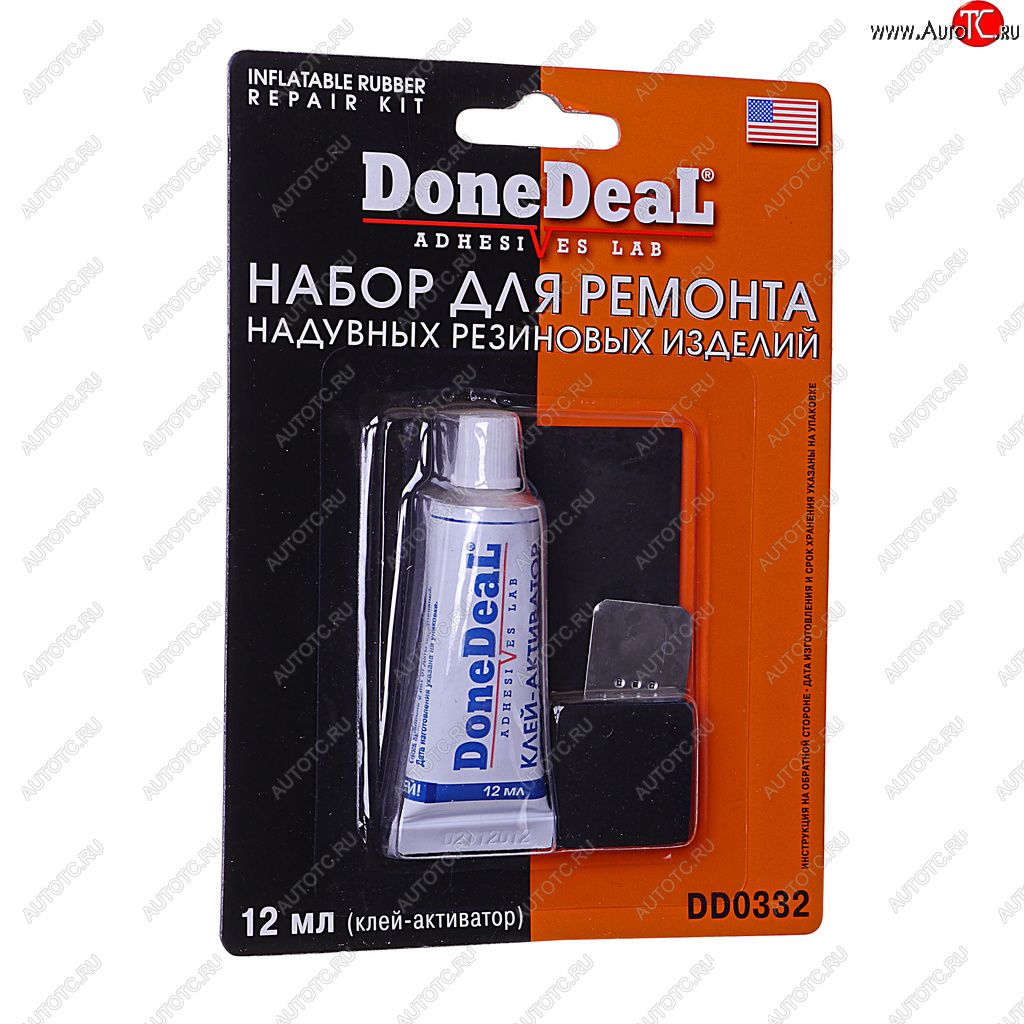 299 р. Набор для ремонта камер DONE DEAL DONE DEAL dd0332  с доставкой в г. Майкоп