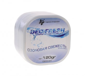 399 р. Ароматизатор на панель приборов гелевый (озоновая свежесть) Deo Fresh FKVJP FKVJP deo-01 FKVJP deo-01  с доставкой в г. Майкоп. Увеличить фотографию 1