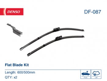 4 399 р. Щетка стеклоочистителя 600500мм комплект DENSO DENSO df-087  с доставкой в г. Майкоп. Увеличить фотографию 5