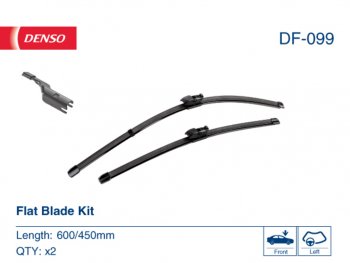 4 199 р. Щетка стеклоочистителя MAZDA CX-5 (17-) 600450мм комплект DENSO DENSO df-099  с доставкой в г. Майкоп. Увеличить фотографию 4