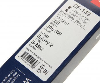 5 749 р. Щетка стеклоочистителя 750650мм комплект DENSO DENSO df-149  с доставкой в г. Майкоп. Увеличить фотографию 3