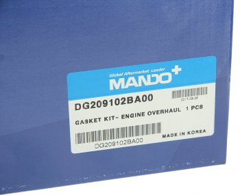 6 399 р. Прокладка двигателя HYUNDAI Elantra (06-) (1.6 DOHC) комплект (G) MANDO MANDO dg209102ba00 MANDO dg209102ba00  с доставкой в г. Майкоп. Увеличить фотографию 8