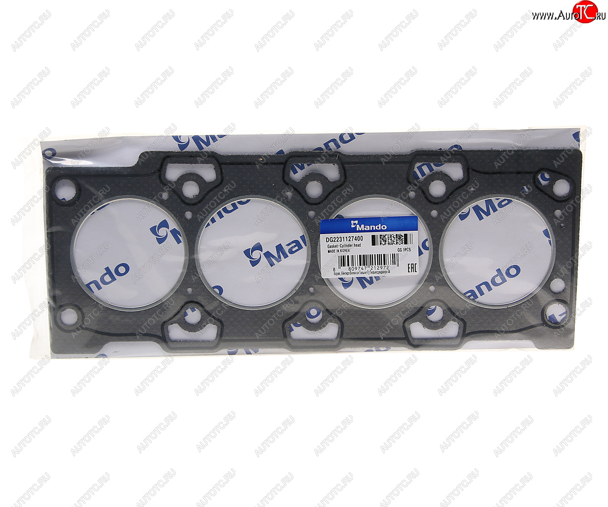 629 р. Прокладка головки блока HYUNDAI Tucson (06-),Sonata (06-) (2.0) (TDI) (t=1.1) (G) MANDO MANDO dg2231127400 MANDO dg2231127400  с доставкой в г. Майкоп