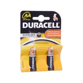 185 р. Батарейка AA LR6 1.5V картон 2шт. (цена за 1шт.) Alkaline Basic DURACELL DURACELL d-lr6n(2)бл  с доставкой в г. Майкоп. Увеличить фотографию 1