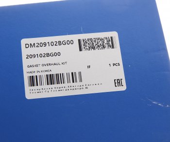 7 949 р. Прокладка двигателя KIA Ceed (12-) комплект (M) MANDO MANDO dm209102bg00  с доставкой в г. Майкоп. Увеличить фотографию 6