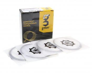 3 499 р. Кольца поршневые ГАЗель Next дв.EvoTech 2.7 d=96.5 комплект на дв.G-PART (ОАО ГАЗ) G-PART дм.274.1000100  с доставкой в г. Майкоп. Увеличить фотографию 1