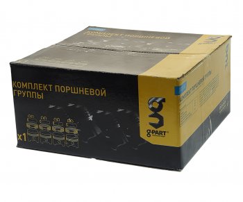 5 199 р. Поршень двигателя ЗМЗ-405 d=95.5мм (4шт.) (поршень,п/п,ст/кол,п/к) G-PART (ОАО ГАЗ) G-PART дм.405.1004013 G-PART дм.405.1004013  с доставкой в г. Майкоп. Увеличить фотографию 4