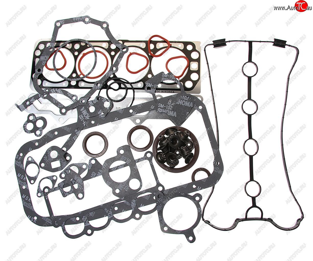 3 499 р. Прокладка двигателя CHEVROLET Aveo (03-08),Lacetti (03-08) комплект (M) MANDO MANDO dm93740513 MANDO dm93740513  с доставкой в г. Майкоп