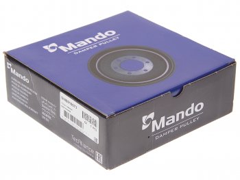 3 599 р. Шкив HYUNDAI Sonata (06-),Santa Fe (06-),Tucson (06-) (2.0/2.2 TCI) коленвала MANDO MANDO dmb010073 MANDO dmb010073  с доставкой в г. Майкоп. Увеличить фотографию 3