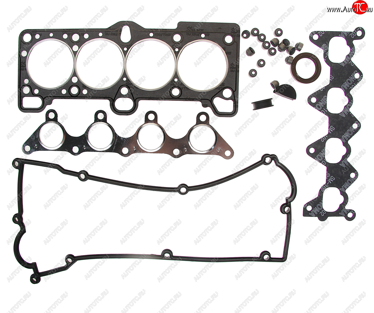 2 799 р. Прокладка двигателя HYUNDAI Elantra (00-) (1.6) комплект верхний (AF) MANDO MANDO dn2092026d00 MANDO dn2092026d00  с доставкой в г. Майкоп