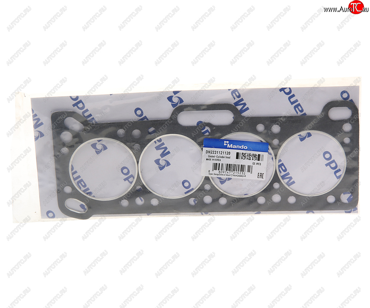 237 р. Прокладка головки блока HYUNDAI Elantra (91-) (1.5) (AF) MANDO MANDO dn2231121120  с доставкой в г. Майкоп
