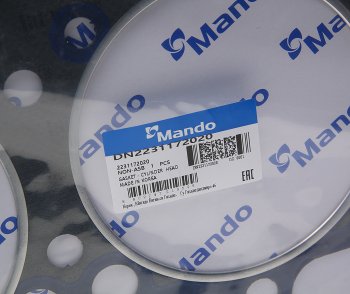 3 499 р. Прокладка головки блока HYUNDAI HD370 дв.D8AY (AF) MANDO MANDO dn2231172020  с доставкой в г. Майкоп. Увеличить фотографию 2