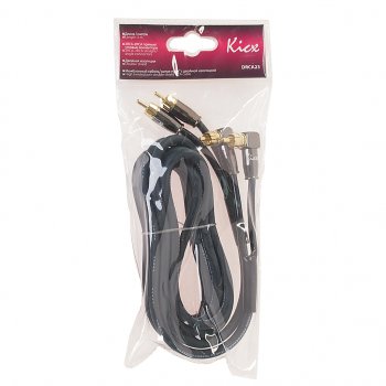 1 759 р. Кабель RCA 2х2 3м KICX KICX drca23  с доставкой в г. Майкоп. Увеличить фотографию 1