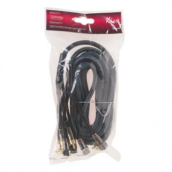 3 059 р. Кабель RCA 4х4 5м KICX KICX drca45  с доставкой в г. Майкоп. Увеличить фотографию 1