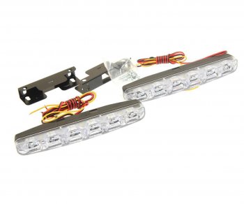 979 р. Огни ходовые дневного света 12V комплект ВЫМПЕЛ ОРИОН drl-hp-6  с доставкой в г. Майкоп. Увеличить фотографию 1