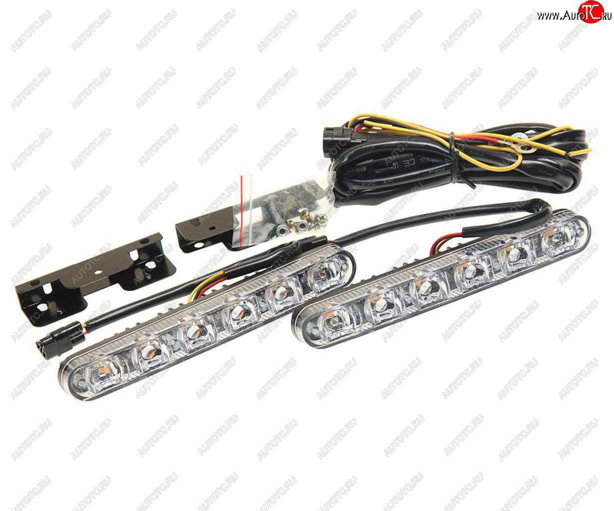 2 199 р. Огни ходовые дневного света 12V комплект ВЫМПЕЛ ОРИОН drl-hp-x6  с доставкой в г. Майкоп