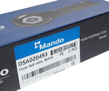 1 159 р. Наконечник рулевой тяги RH=LH MANDO KIA Bongo 4 PU дорестайлинг (2004-2012)  с доставкой в г. Майкоп. Увеличить фотографию 4