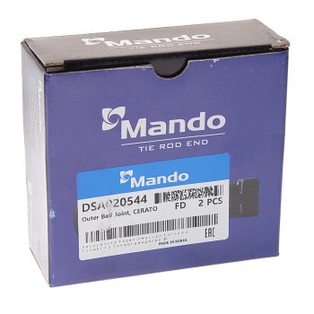 1 069 р. Наконечник рулевой тяги HYUNDAI Getz (05-) левая/правая (1шт.) MANDO MANDO dsa020544 MANDO dsa020544  с доставкой в г. Майкоп. Увеличить фотографию 3