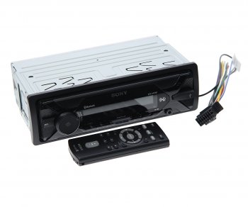 14 649 р. Магнитола автомобильная 1DIN SONY SONY dsx-a410bt  с доставкой в г. Майкоп. Увеличить фотографию 1
