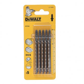 629 р. Пилка для лобзика набор 5шт. дерево 68мм DEWALT DEWALT dt2164-qz  с доставкой в г. Майкоп. Увеличить фотографию 1