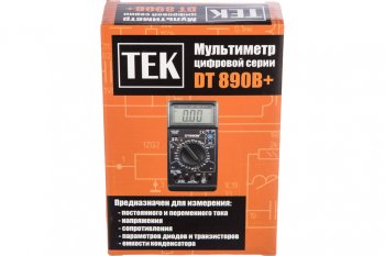 1 439 р. Мультиметр DT890 B+ РЕСАНТА РЕСАНТА dt 890 b+  с доставкой в г. Майкоп. Увеличить фотографию 11