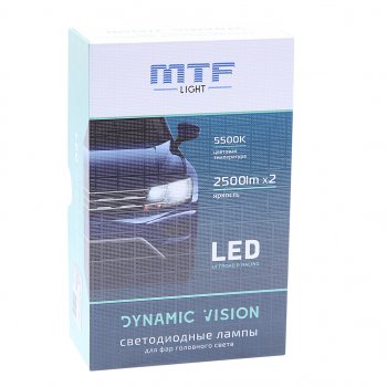 3 399 р. Лампа светодиодная 12V H7 PX26d бокс (2шт.) MTF MTF dv07k5  с доставкой в г. Майкоп. Увеличить фотографию 2