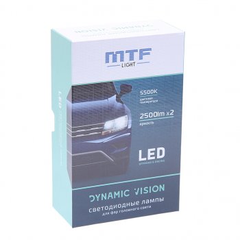 3 399 р. Лампа светодиодная 12V H11 PGJ19-2 бокс (2шт.) MTF MTF dv11k5  с доставкой в г. Майкоп. Увеличить фотографию 2