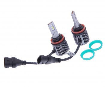 3 399 р. Лампа светодиодная 12V H11 PGJ19-2 бокс (2шт.) MTF MTF dv11k5  с доставкой в г. Майкоп. Увеличить фотографию 1