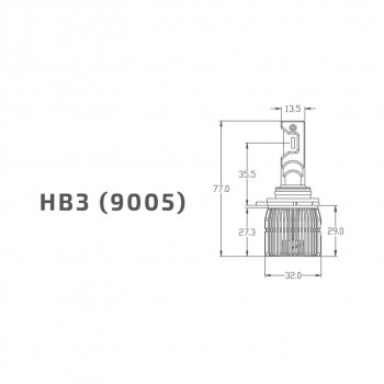 3 399 р. Лампа светодиодная 12V HB3 P20d бокс (2шт.) MTF MTF dvb3k5  с доставкой в г. Майкоп. Увеличить фотографию 6