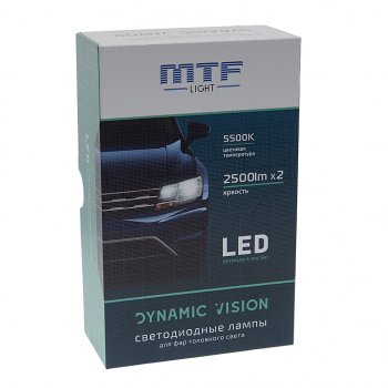 3 399 р. Лампа светодиодная 12V HB4 P22d бокс (2шт.) MTF MTF dvb4k5  с доставкой в г. Майкоп. Увеличить фотографию 3