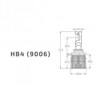 3 399 р. Лампа светодиодная 12V HB4 P22d бокс (2шт.) MTF MTF dvb4k5  с доставкой в г. Майкоп. Увеличить фотографию 7